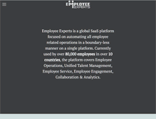 Tablet Screenshot of employeeexperts.com